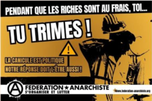 LA CANICULE EST POLITIQUE, NOTRE RÉPONSE DOIT L’ÊTRE AUSSI !