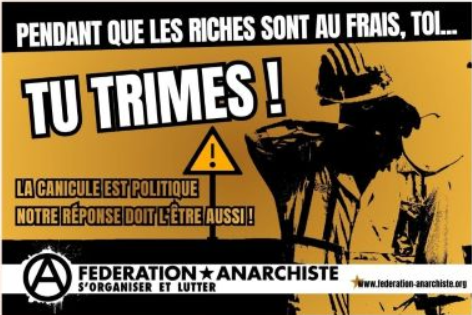 LA CANICULE EST POLITIQUE, NOTRE RÉPONSE DOIT L’ÊTRE AUSSI !